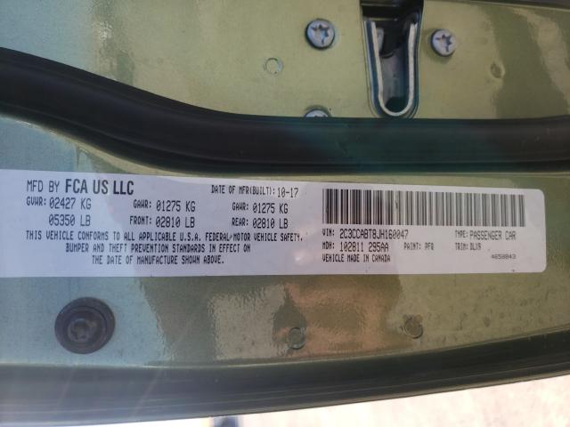 2018 CHRYSLER 300 S 2C3CCABT8JH160047