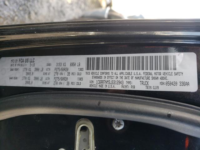 2018 RAM 1500 LARAM 1C6RR7NM3JS312943
