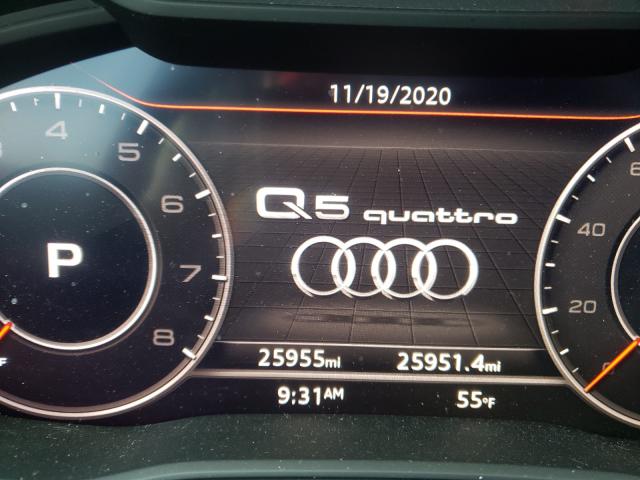 2019 AUDI Q5 PREMIUM WA1BNAFY8K2038977
