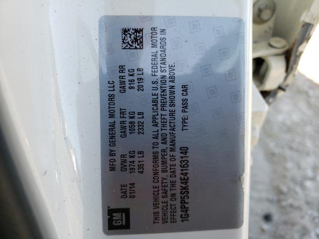 2014 BUICK VERANO 1G4PP5SK4E4163140