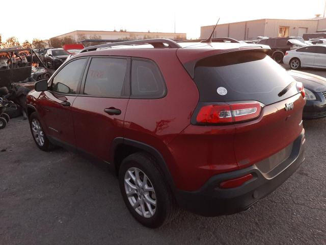 2015 JEEP CHEROKEE S 1C4PJLAB1FW700645