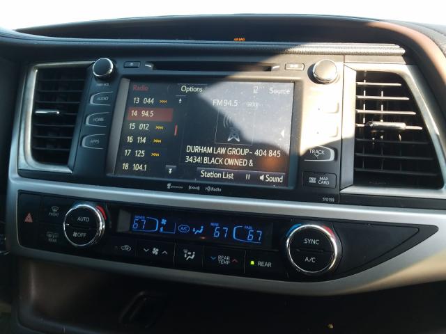 2016 TOYOTA HIGHLANDER 5TDJKRFH8GS350497