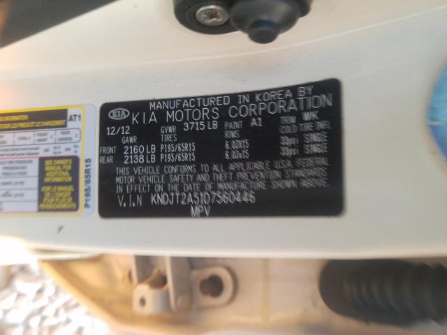 2013 KIA SOUL KNDJT2A51D7560446