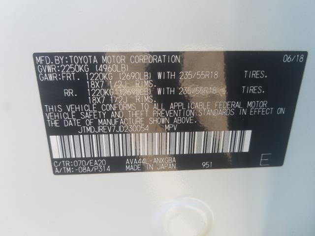 2018 TOYOTA RAV4 HV LI JTMDJREV7JD230054