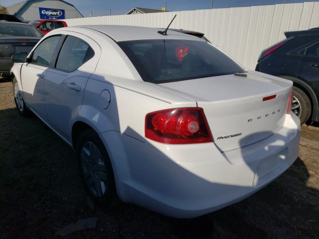 2012 DODGE AVENGER SE 1C3CDZAB1CN286071