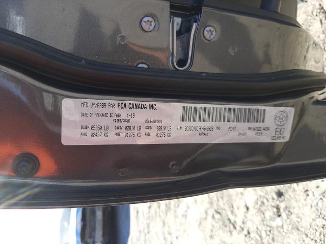 2019 CHRYSLER 300 S 2C3CCAGG7KH640528