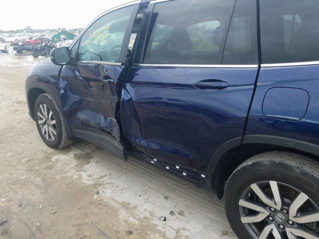 2019 HONDA PILOT EX 5FNYF6H33KB051774