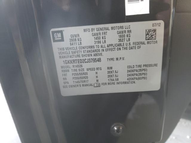 2012 GMC ACADIA DEN 1GKKRTED2CJ379548