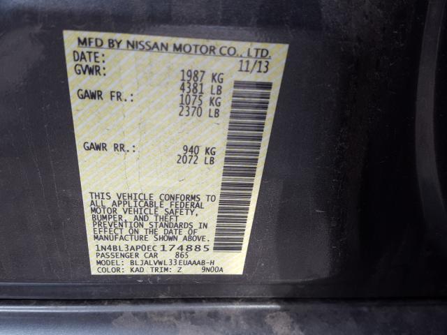 2014 NISSAN ALTIMA 3.5 1N4BL3AP0EC174885