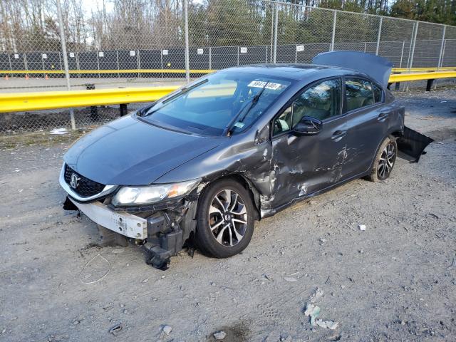 2013 HONDA CIVIC EXL 19XFB2F92DE206620