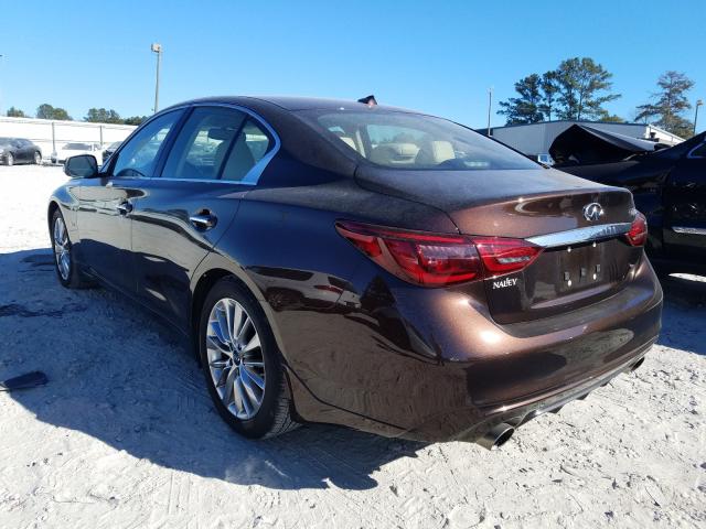 2019 INFINITI Q50 LUXE JN1EV7AP5KM518289