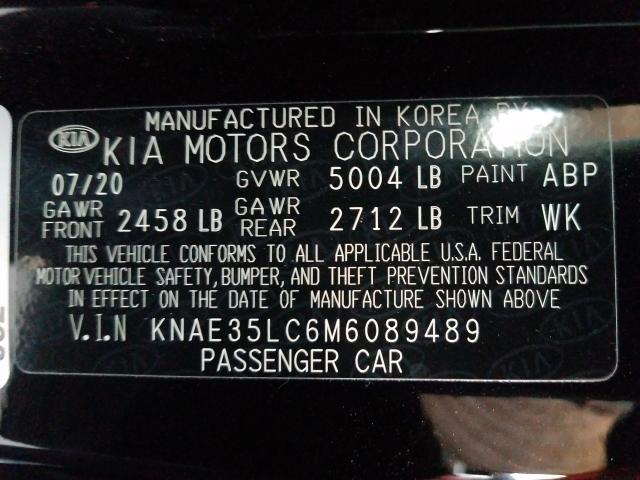 2021 KIA STINGER GT KNAE35LC6M6089489