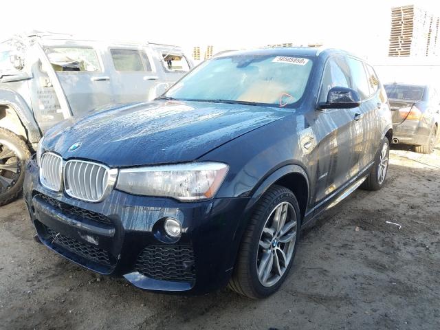 2017 BMW X3 XDRIVE2 5UXWX9C35H0T23423