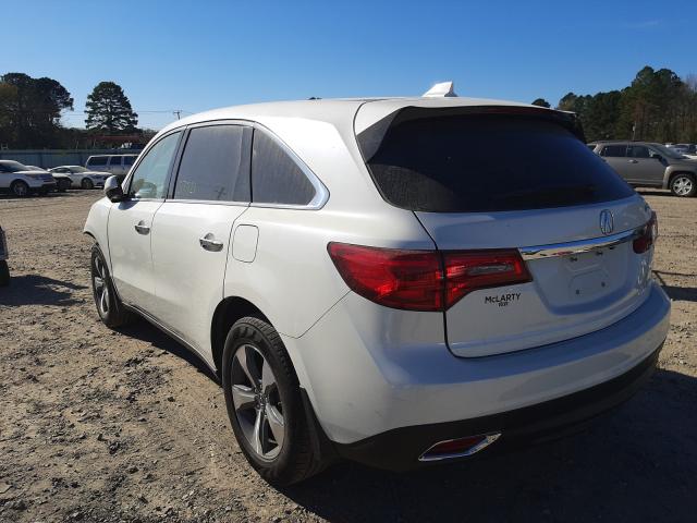 2016 ACURA MDX 5FRYD4H2XGB022280