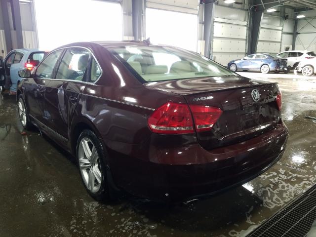 2014 VOLKSWAGEN PASSAT SE 1VWBN7A31EC027061