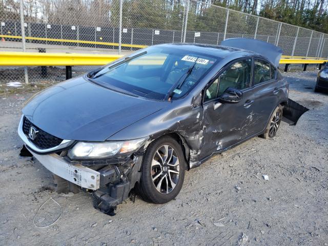 2013 HONDA CIVIC EXL 19XFB2F92DE206620