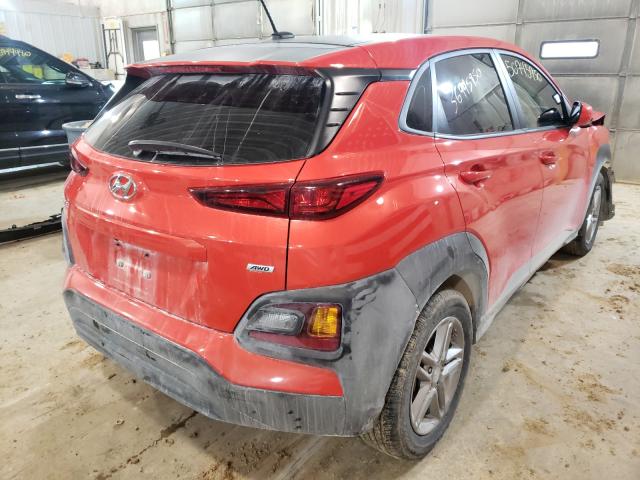 2019 HYUNDAI KONA SE KM8K1CAA4KU196935