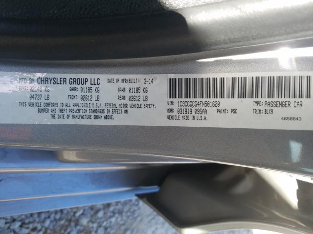 2015 CHRYSLER 200 C 1C3CCCCG4FN501620