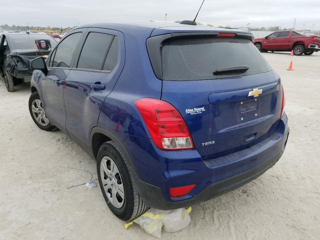 2017 CHEVROLET TRAX LS 3GNCJKSB5HL192932