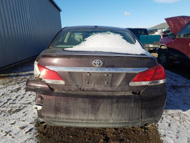 2012 TOYOTA AVALON BAS 4T1BK3DB4CU470749