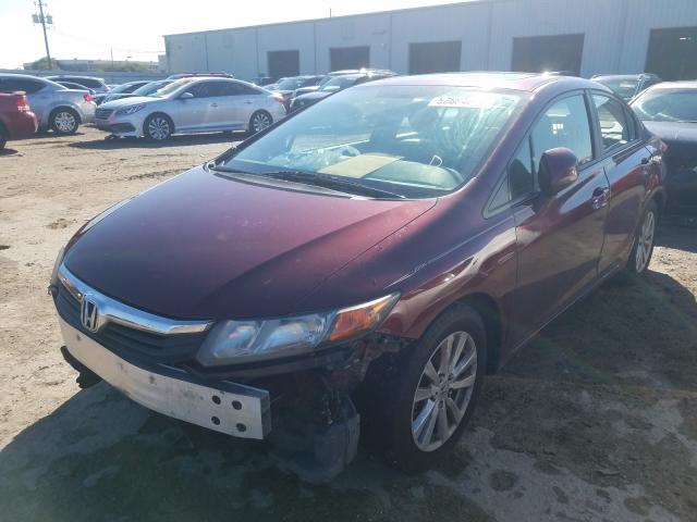 2012 HONDA CIVIC EXL 2HGFB2F93CH557170
