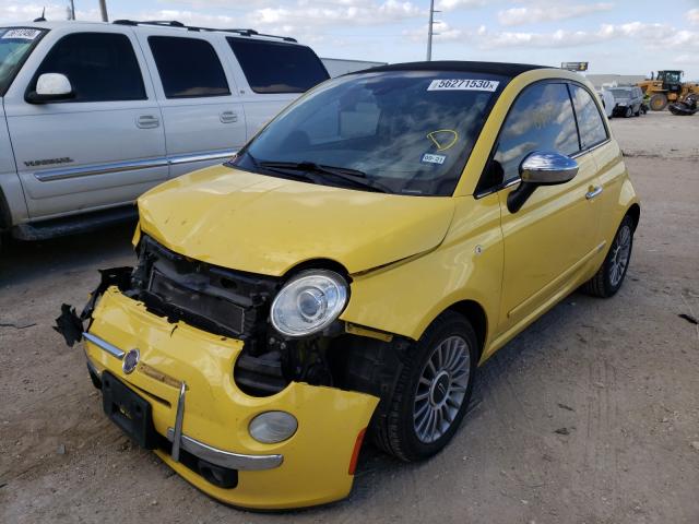 2013 FIAT 500 LOUNGE 3C3CFFER9DT512942
