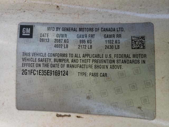 2014 CHEVROLET CAMARO LT 2G1FC1E35E9169124
