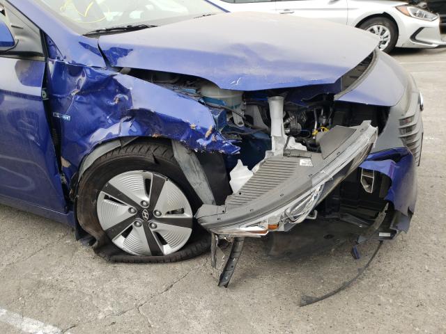 2019 HYUNDAI IONIQ BLUE KMHC65LC5KU174619