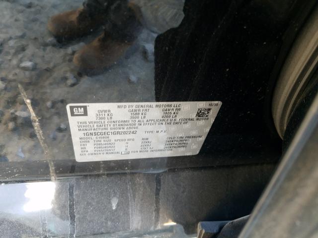 2016 CHEVROLET SUBURBAN C 1GNSCGEC1GR202242