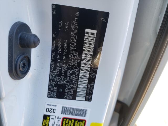2019 TOYOTA SIENNA XLE 5TDDZ3DC1KS218252