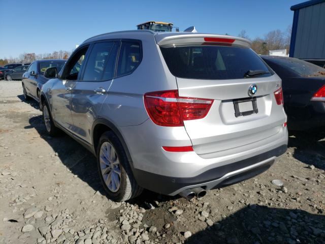 2017 BMW X3 XDRIVE2 5UXWX9C59H0D97593