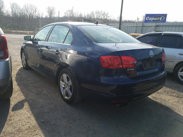 2014 VOLKSWAGEN JETTA TDI 3VWLL7AJ7EM433448