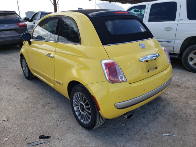 2013 FIAT 500 LOUNGE 3C3CFFER9DT512942