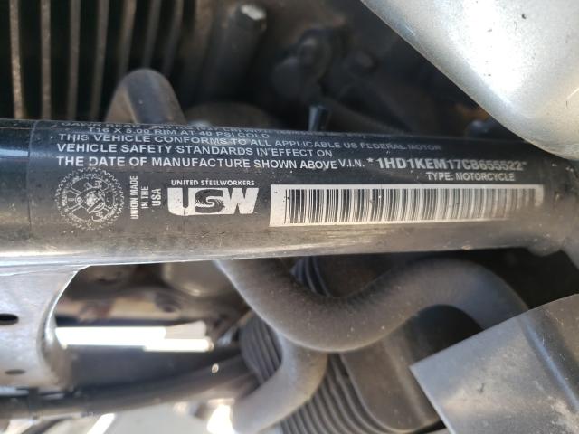 2012 HARLEY-DAVIDSON FLHTK ELEC 1HD1KEM17CB655522