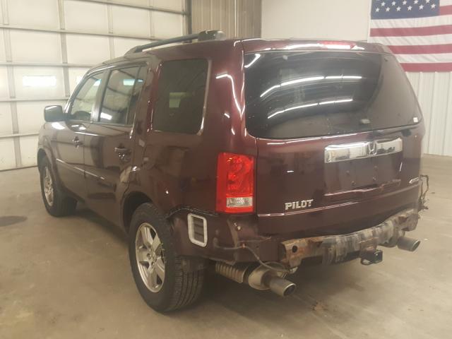 2010 HONDA PILOT EXL 5FNYF4H53AB012848