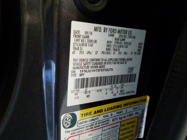 2015 FORD EXPEDITION 1FMJU1HT5FEF05276