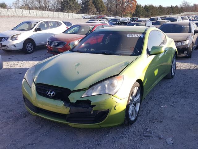 2010 HYUNDAI GENESIS CO KMHHT6KD1AU008868
