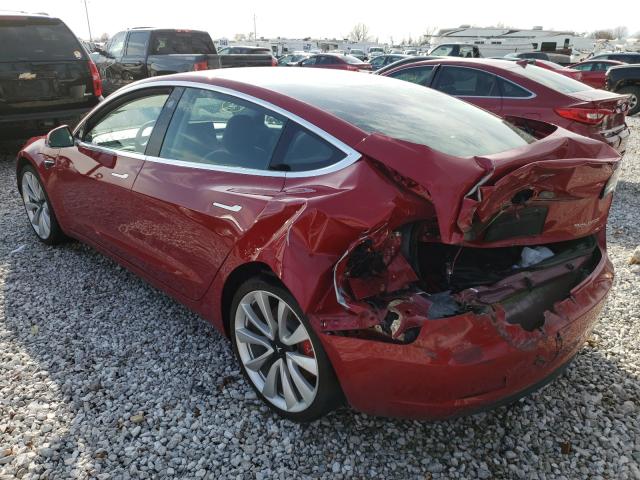 2019 TESLA MODEL 3 5YJ3E1EB2KF392997
