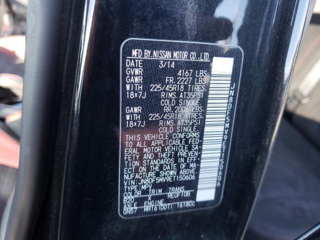 2014 NISSAN JUKE NISMO JN8DF5MV9ET150606