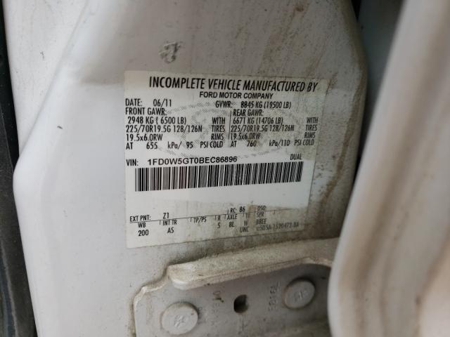 2011 FORD F550 SUPER 1FD0W5GT0BEC86896