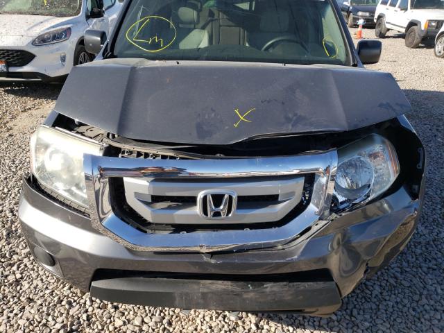2011 HONDA PILOT LX 5FNYF4H28BB018233