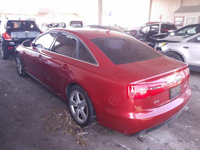 2012 AUDI A6 PREMIUM WAUGGAFC0CN056834