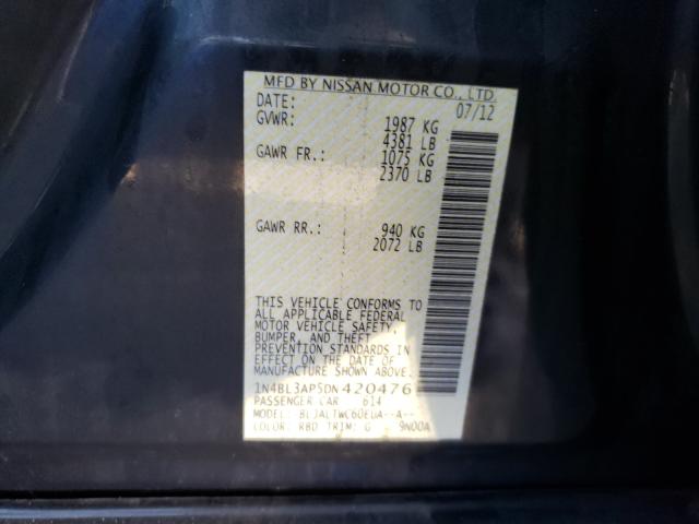 2013 NISSAN ALTIMA 3.5 1N4BL3AP5DN420476