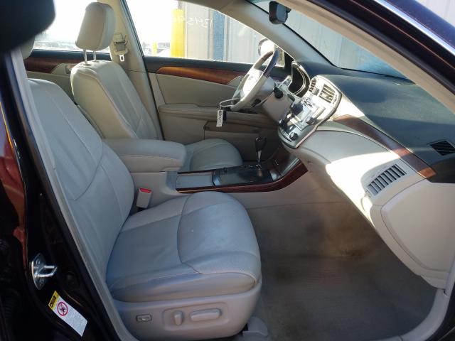 2012 TOYOTA AVALON BAS 4T1BK3DB4CU470749