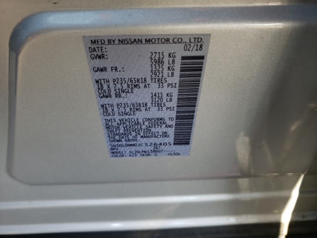 2018 INFINITI QX60 5N1DL0MM0JC526405
