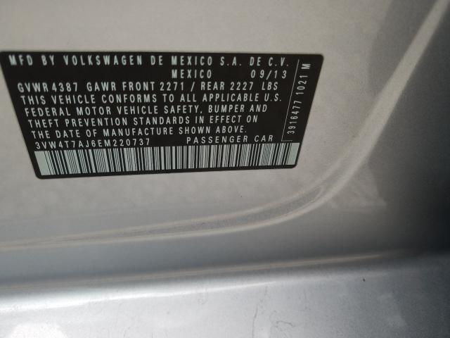 2014 VOLKSWAGEN JETTA GLI 3VW4T7AJ6EM220737