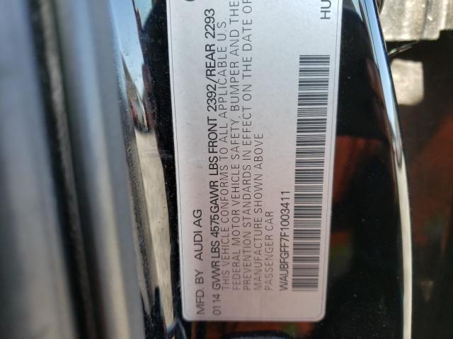 2015 AUDI S3 PREMIUM WAUBFGFF7F1003411