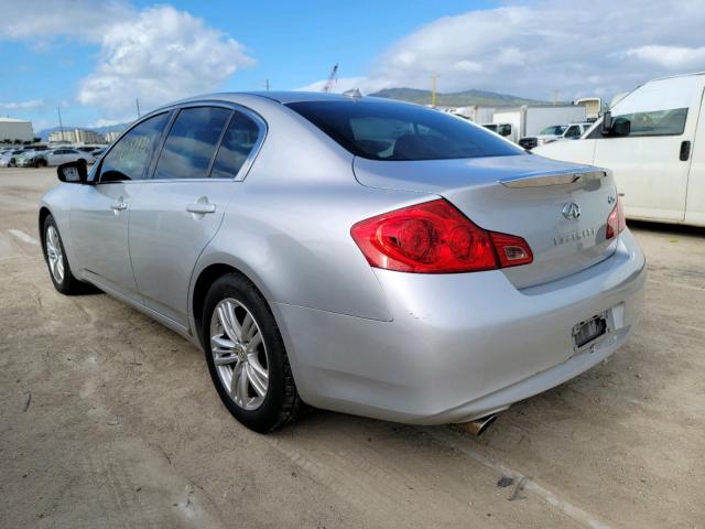 2011 INFINITI G25 BASE JN1DV6AP2BM603242