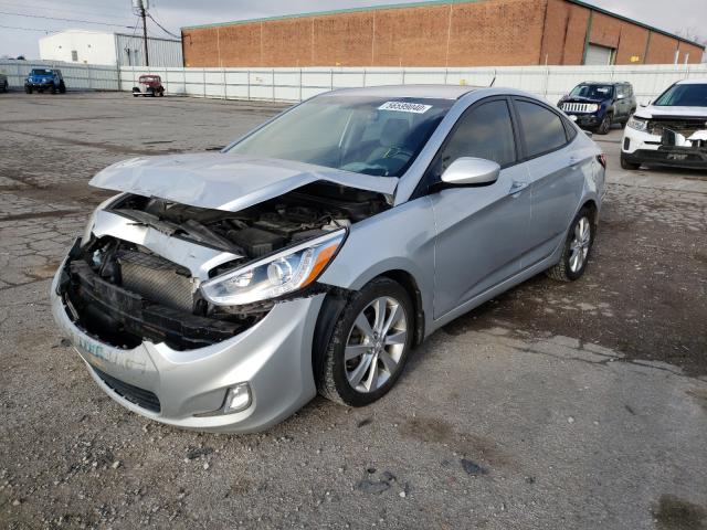2014 HYUNDAI ACCENT GLS KMHCU4AE2EU764933
