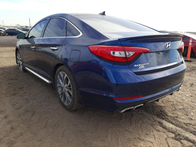 2015 HYUNDAI SONATA SPO 5NPE34ABXFH168101